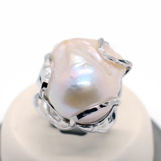 Anello Perla Acqua