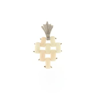 Ciondolo modello Cartier corallo rosato